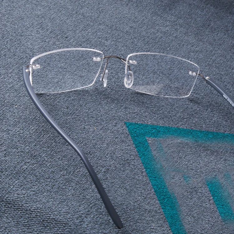 B Pure titanium, мужские оправы, оптические очки, оправа для женщин, безрамные очки по рецепту, ультралегкие очки для близорукости, Безвинтовые очки