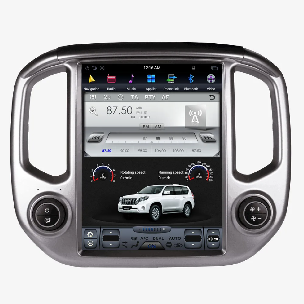 Автомобильная 4 ядра Tesla 12 1 дюйма 2 ГБ + 32/64 Гб ОЗУ 6 0 Android|Автомагнитолы| |