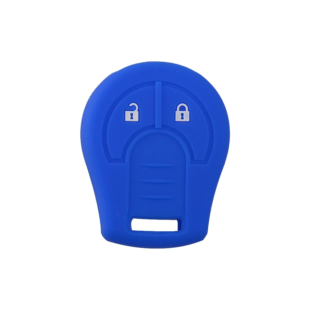 OkeyTech 2 кнопки силиконовый мягкий дистанционный ключ брелок от машины чехол