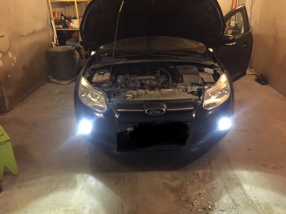 2 шт. H8 H9 H7 Led H11 HB4 9006 HB3 9005 Автомобильные Противотуманные фары лампы 1400LM 6000K белый авто, вождения, бега, светодиодные лампы 12V автомобиль Стиль