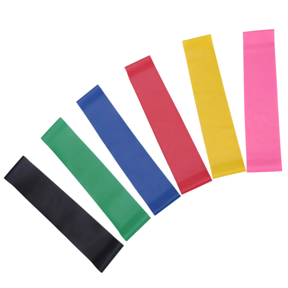 Йога резистивные ленты Растяжка резиновая петля упражнения фитнес тренировка