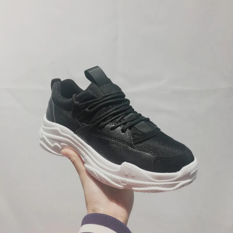 Коллекция 2018 года сезон весна осень женские кроссовки женская обувь из