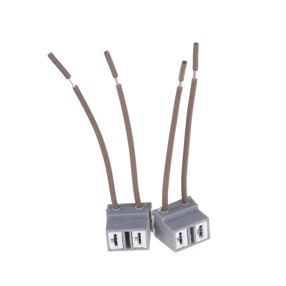 2 шт. новый автомобильный жгут проводов H7 2-контактный Электрический коннектор