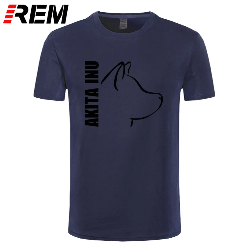 Akita Inu Dog мужские футболки отличные футболки мужские с коротким рукавом хлопок Пользовательские Большие размеры летние футболки для подростков