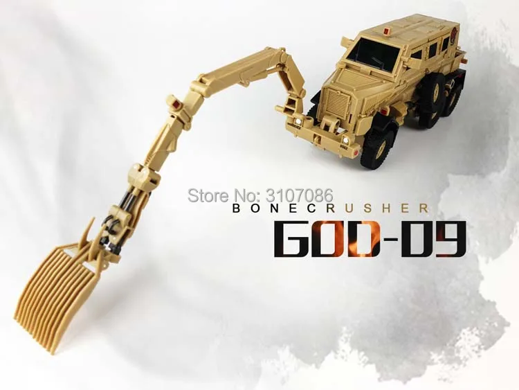TF Dreams Bonecrusher GOD-09 GOD09 трансформация фильм Классический MP рычаг Коллекция фигурка Робот Игрушки