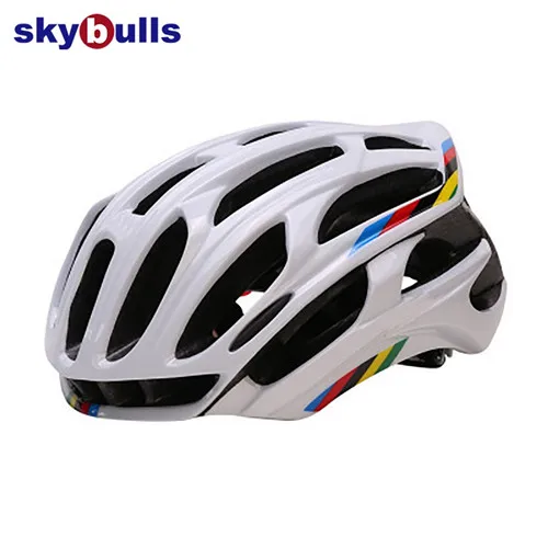 Skybulls дорожный шлем для горного велосипеда мужской сверхлегкий MTB велосипедный шлем с светодиодный задний фонарь спортивный защитный шлем - Цвет: A