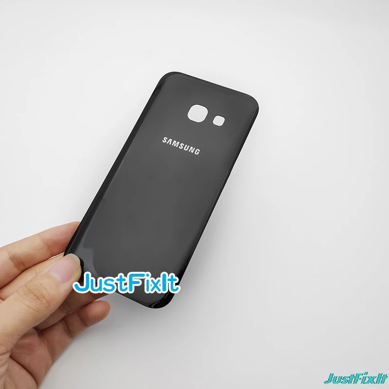 Для SAMSUNG Galaxy A3 2017 A320 Задняя крышка батареи Дверь стеклянная корпуса замена