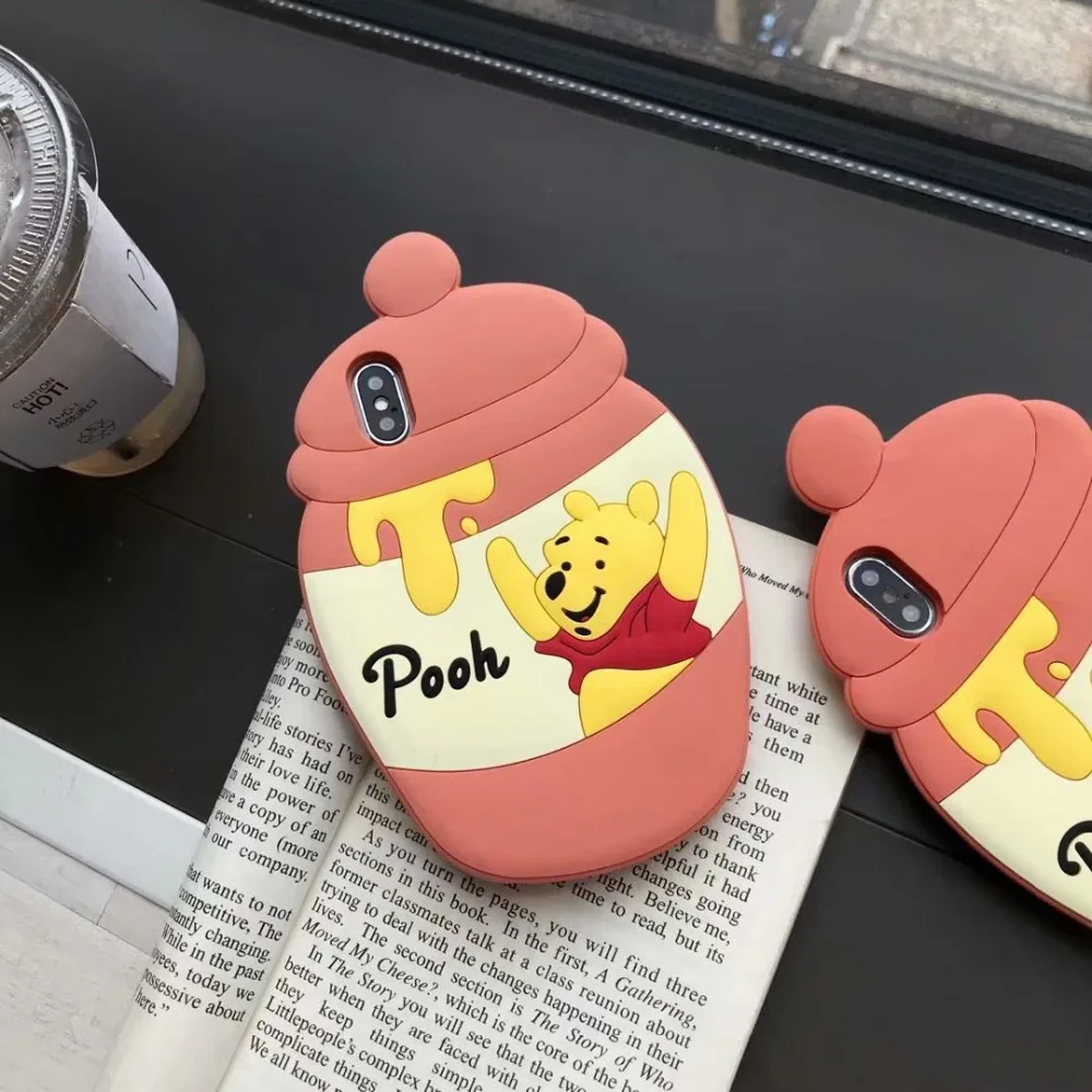 ORYKSZ мультфильм Медведь чехол для телефона iphone XS Max XR X 7 6 S 8 плюс чехлы Модные