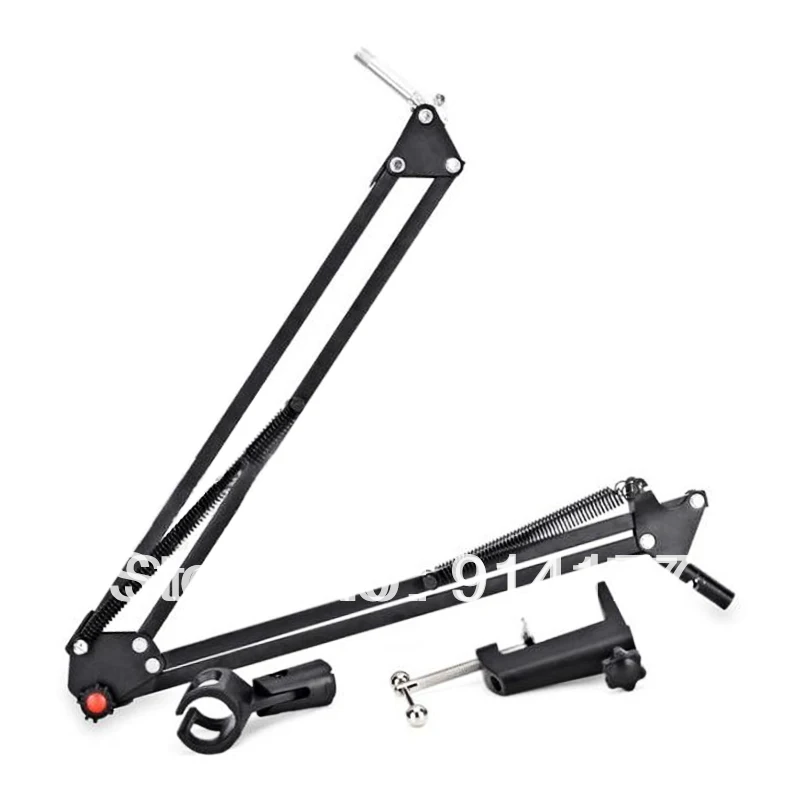 Вращающаяся профессиональная записывающая подставка для микрофона настольный