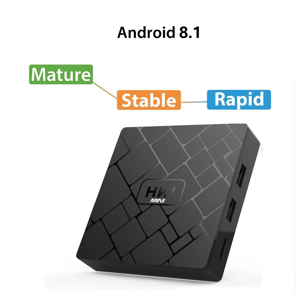 ТВ-приставка HK1 MINI на Android 9 0 четыре ядра 2 ГБ + 16 Гб | Электроника