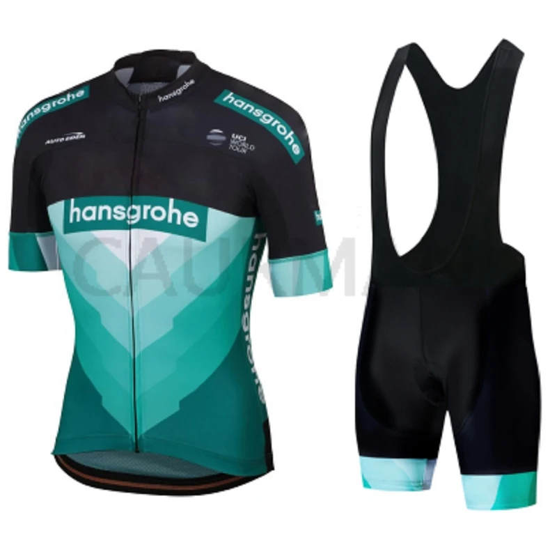 bib short set Велоспорт Джерси короткий рукав летний нагрудник шорты велосипедная одежда быстросохнущая дышащая для roupa Велосипедное Трико Набор гелевый коврик 1 - Цвет: bib short set