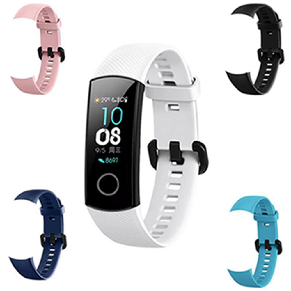 Умный Браслет для huawei Band Honor 4 ремешок Amole силиконовый цветной экран фитнес трекер