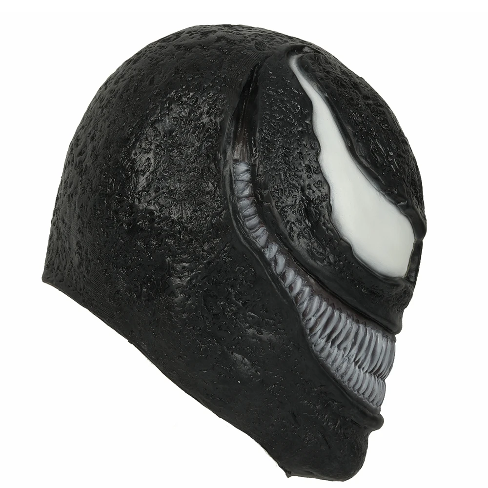 XCOSER Человек паук фильм Веном Маска Латекс Косплей Темный супергерой Полная