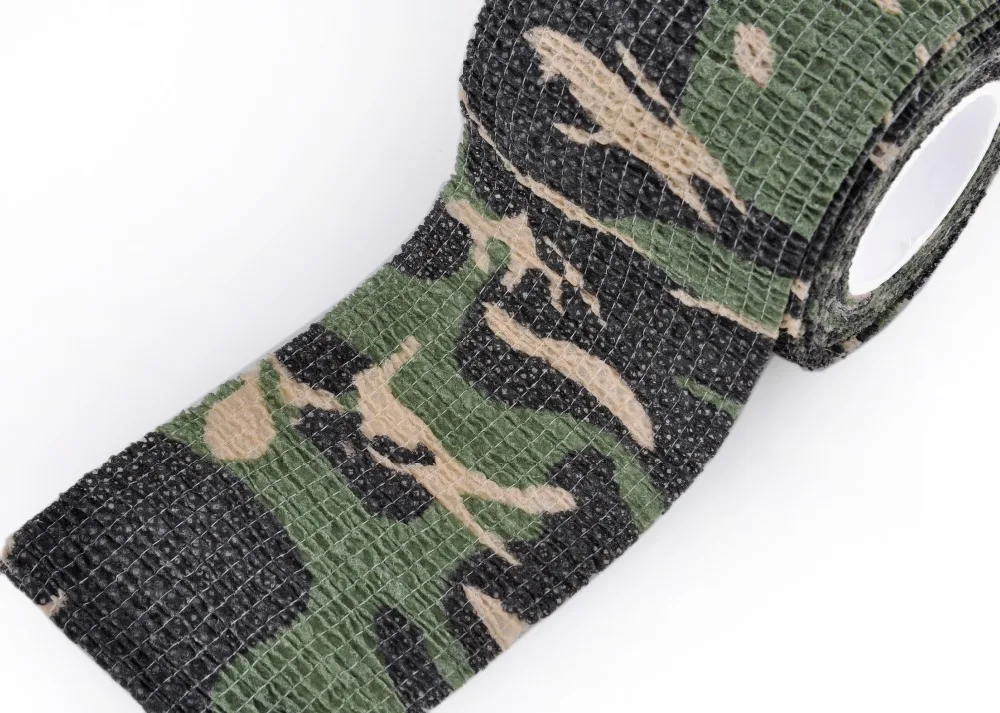 Элемент камуфляж эластичный Камо Хлопок ленты Военная Airsoft Пейнтбол винтовка пистолет аксессуары EX388