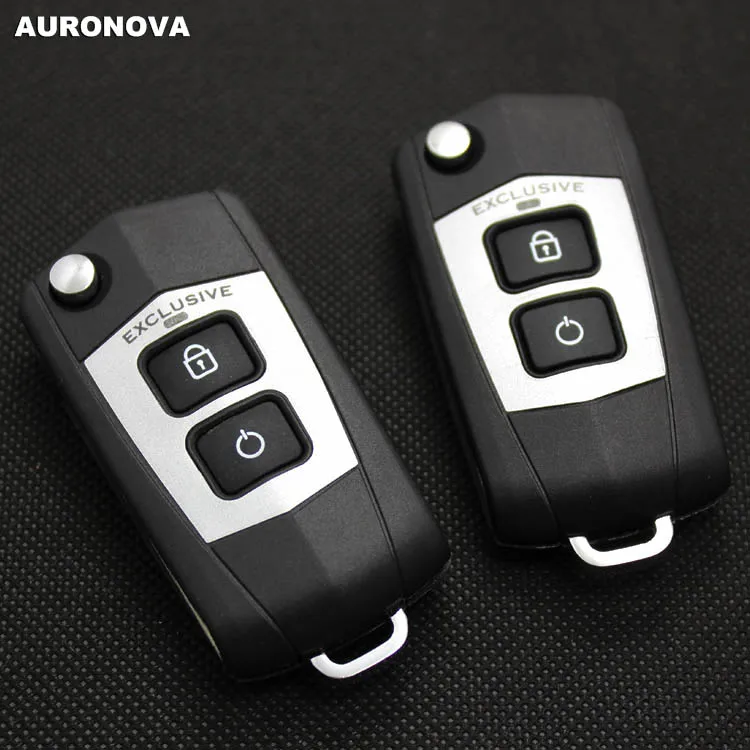 AURONOVA новый обновленный Складной Корпус ключа для Kia Soul 2 + 1 задние кнопки чехол