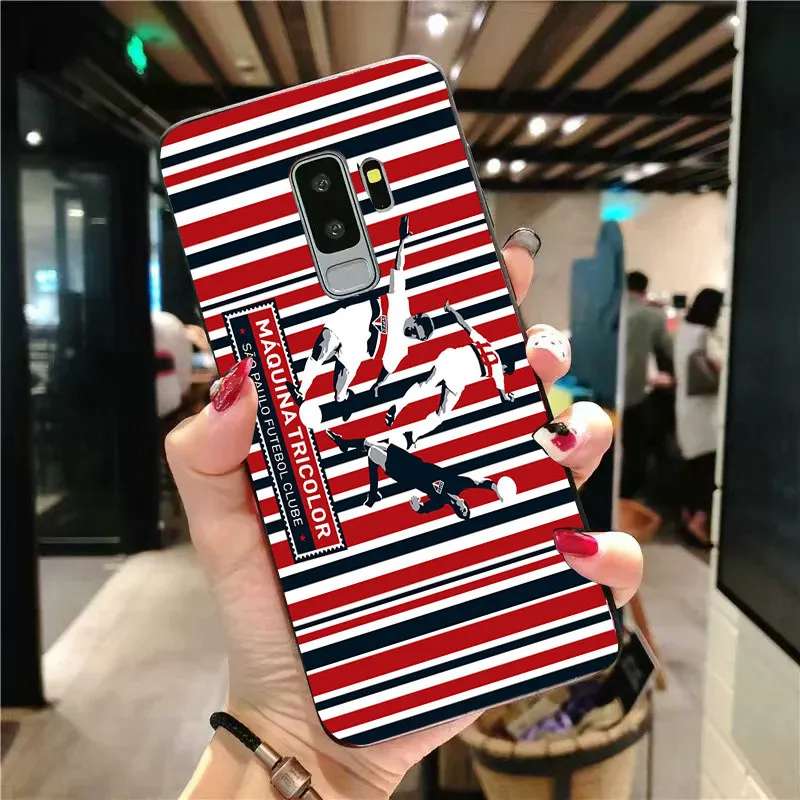 Чехол для телефона Yinuoda Sao Paulo Futebol Clube Hernanes Galaxy J2RIME J2Pro J4plus J6 черный мягкий