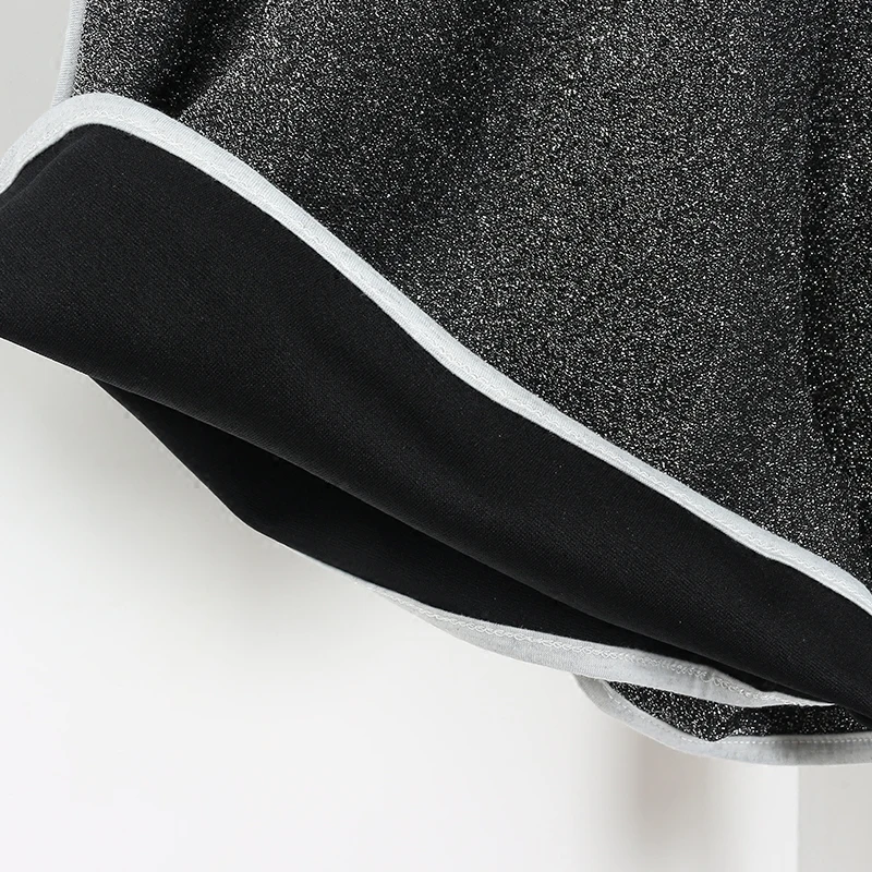 Женские осенние повседневные шорты с карманами Hermicci 2017 женские блестящие