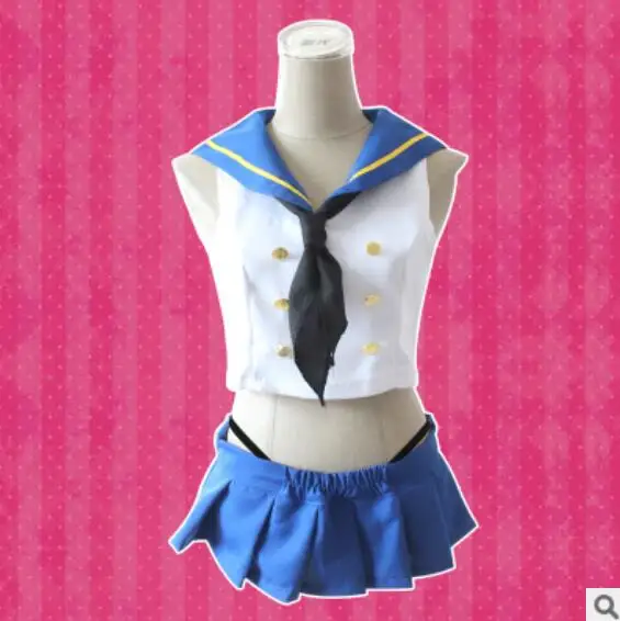 

Hot anime game Kantai Collection cosplay shimakaze cos cartoon Halloween girls Lolita set Costumes