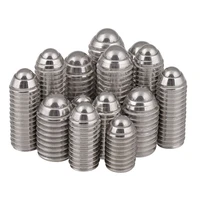 3000pcs m48 hex socket spring ball plunger set screw 304 stainless steel wave beads positioning marbles tight screws