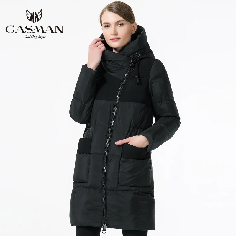 пуховик женский мод облегающими фасонами куртка женская зимняя длинная парка