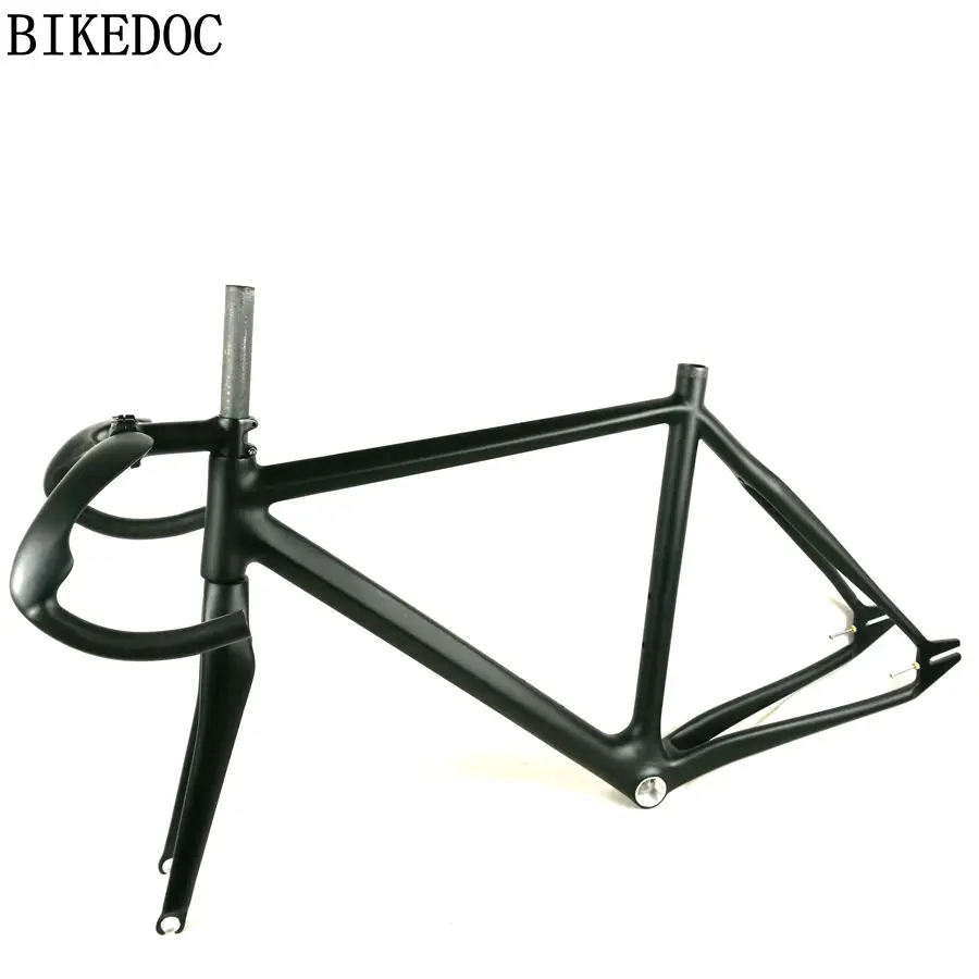 BIKEDOC 2018 карбоновая рама с фиксированной передачей 700C для велосипеда Fixie