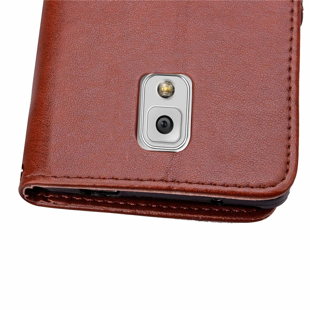 Для случая Samsung Galaxy Note 3 кожаный чехол флип для N9000 N9005 примечание кошелек Сумки|case