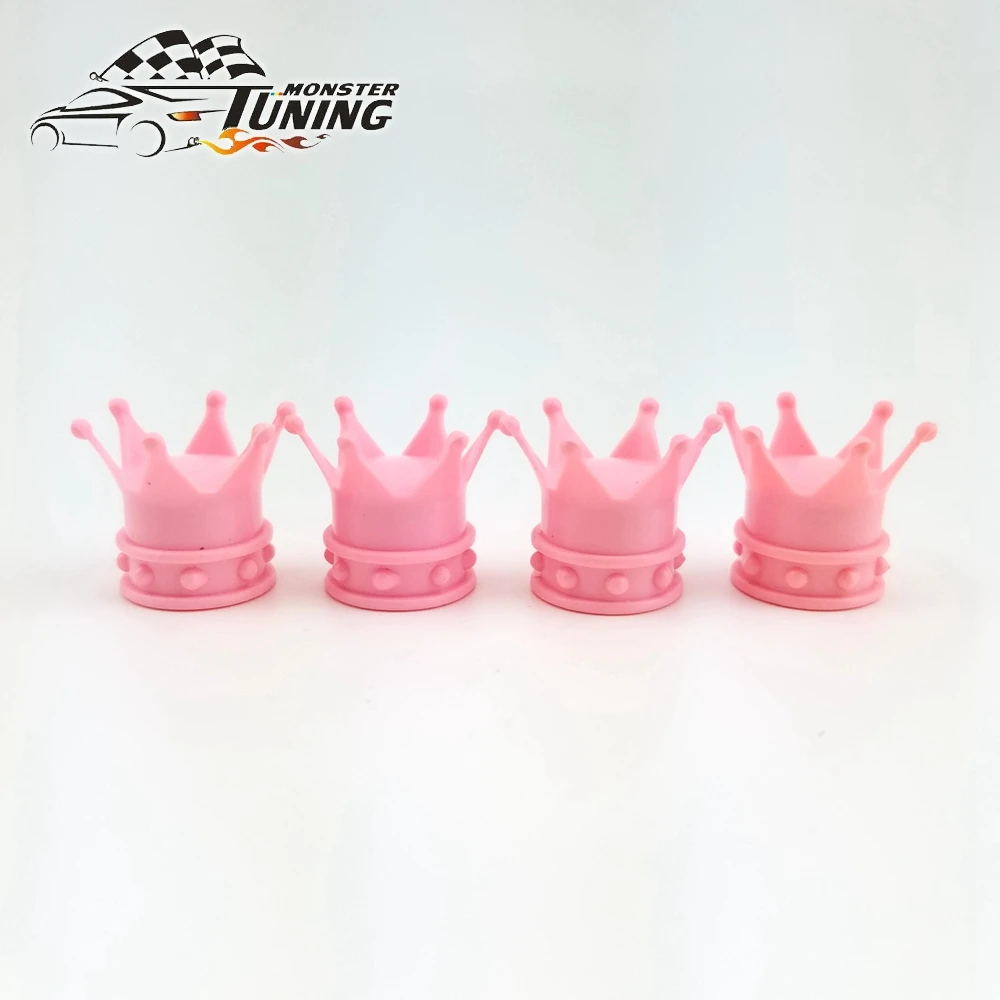 Тюнинг Monster 4 шт Автомобильный мотоцикл Корона шины для автомобилей Колеса