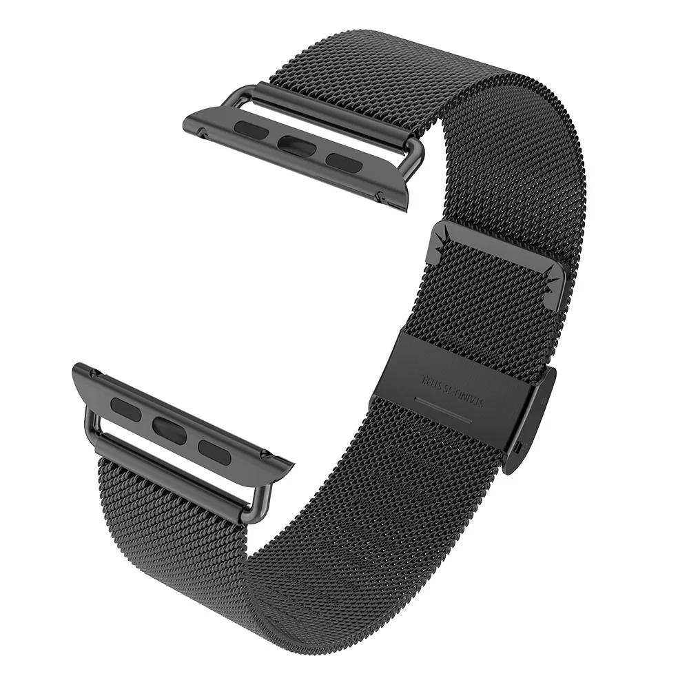 Беспроводное зарядное устройство HOCO бренд ремешок для наручных часов Apple Watch, ремешок для часов, Миланская петля, ремешок серии 1/2/3/4/5 на 44 мм 40 мм браслет, 42 мм, 38 мм, ремешок для часов