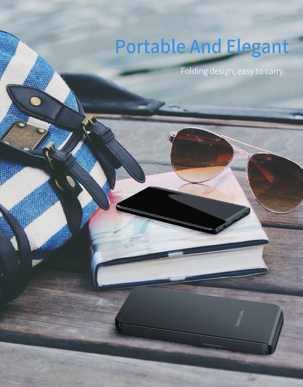 Беспроводное зарядное устройство Essager Qi для iPhone X samsung Xiaomi Mi 9 huawei P30 Pro 10W быстрое зарядное устройство Беспроводная зарядная док-станция