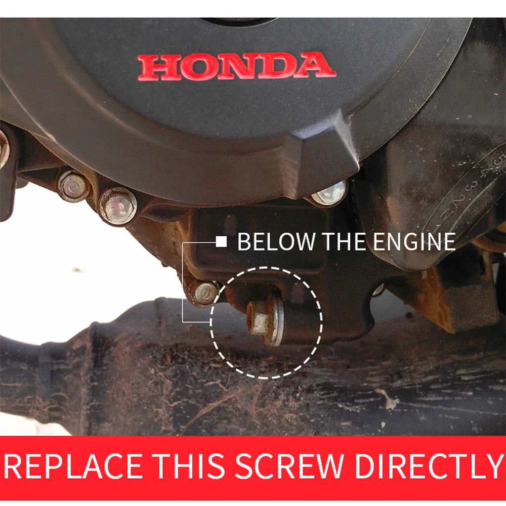 Дух зверя мотоцикл топливный масляный фильтр винт для HONDA CB190