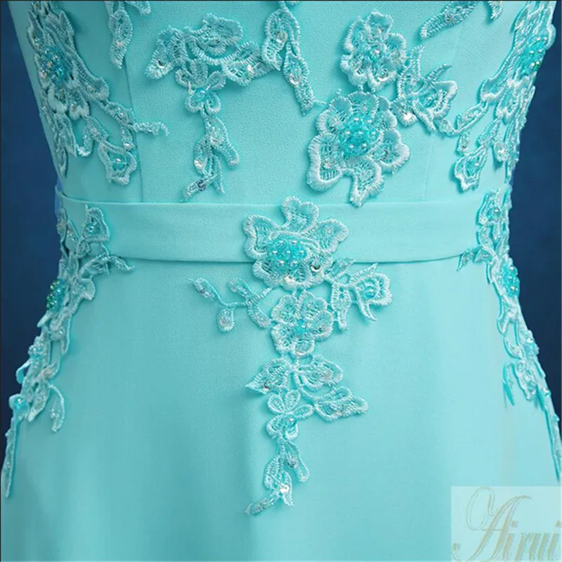 Модное летнее платье женское шифоновое высокого качества Элегантный Банкетный