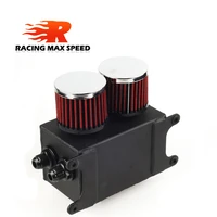 universal 1 1l 2 ports an10 accessories oil fuel oil catch tank with 2 air filters and oil storage tank can hold fan kit