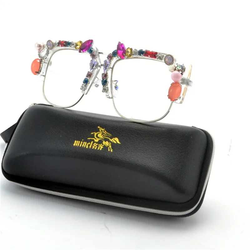 Квадратные Солнцезащитные очки со стразами для мужчин 2019 дизайнерские