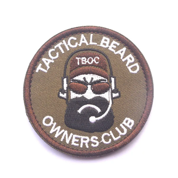 Вышитые Волшебные нарукавники супергерой нашивки шеврон Tactical Beard Ice and FireGUNS AND COFFEE Come and take it нашивка значок эполет - Цвет: 14