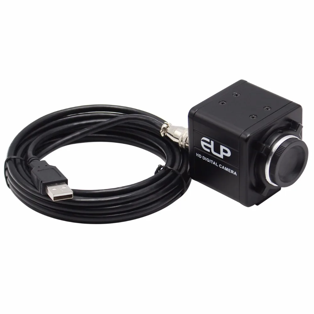 Камера ELP 720P USB без объектива Ominivision OV9712 CS mount Mini Box Case UVC Android Linux Windows Mac веб