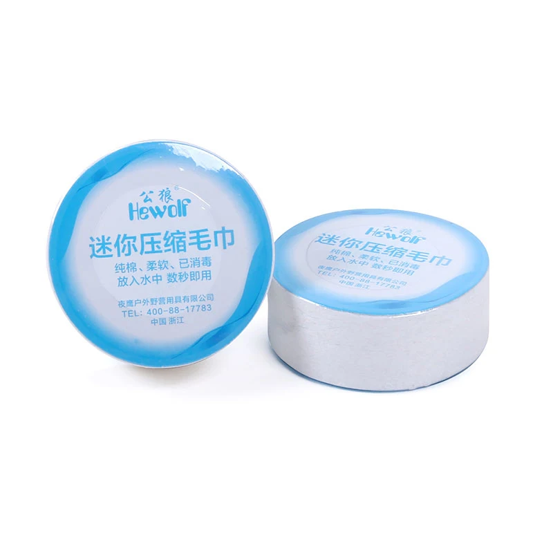 Hewolf 5 шт. 60x30 см сжатое полотенце волшебное наружное Туристическое для кемпинга