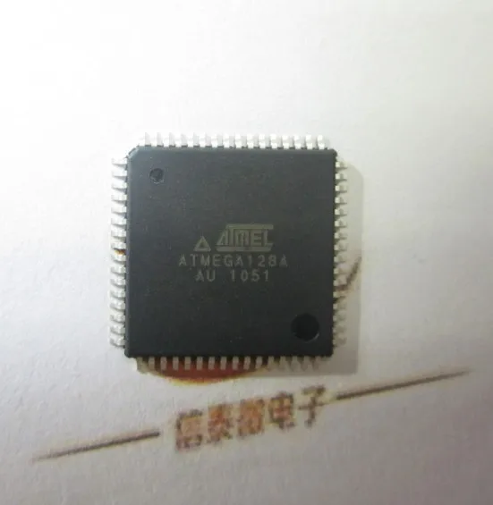 Новинка оригинальный телефон 128K ATmega128A AU ATmega128 mega128A TQFP64 | Электронные компоненты и