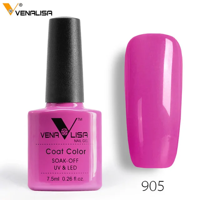 Бежевый 61508 Venalisa Easy Soak Off Gel Nail UV LED Lamp Gel Polish 60 Colors Semi Permanent Gel Varnishes Gelpolish - Цвет: Бежевый