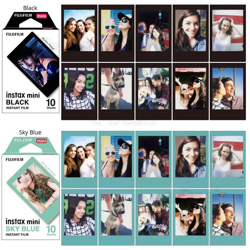 Пленка для Fujifilm Instax Mini 9 10 листов мгновенной фотокамеры FUJI 7s 25 50s 70 90 Share SP-1 SP-2 |