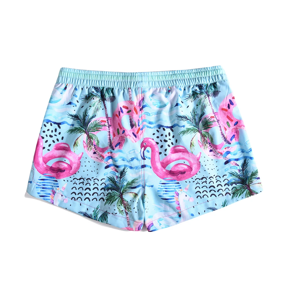 Beach Shorts Womens Swimwear Liner Sweat Running Quick Dry Swimming Trunks Surf Bermudas Swimsuit Sexy Yoga | Спорт и развлечения
