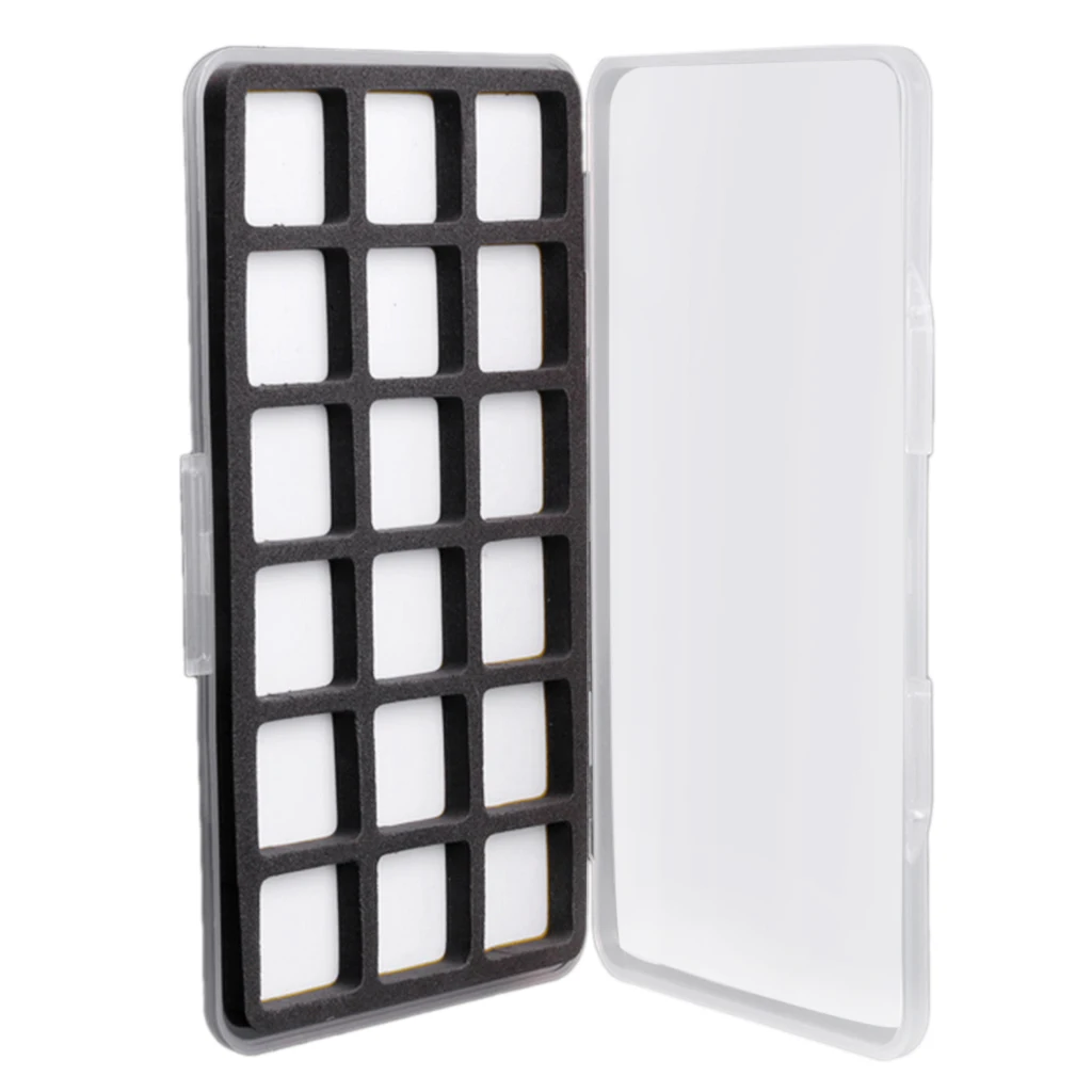 With 18 Magnetic Compartments Foam Insert Holding Flies Lures Hooks Gift For Fishmen