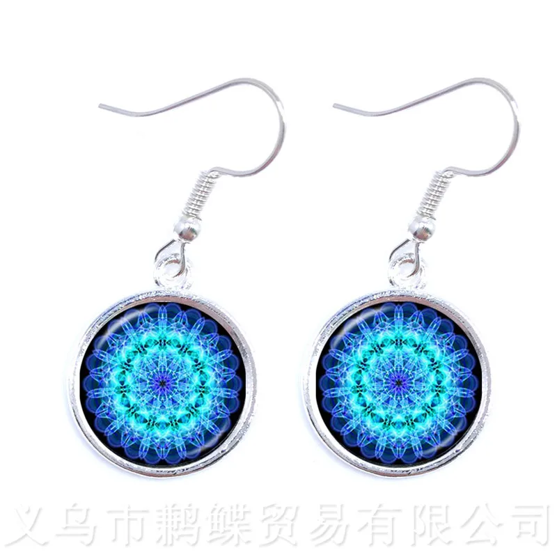 Эмалированная мандала искусственная хна ювелирные изделия для йоги висячие