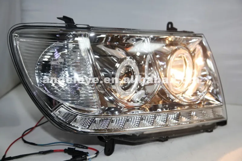 2006-2007 год для Toyota Land cruiser LC100 4700 FJ100 светодиодный хромированный корпус