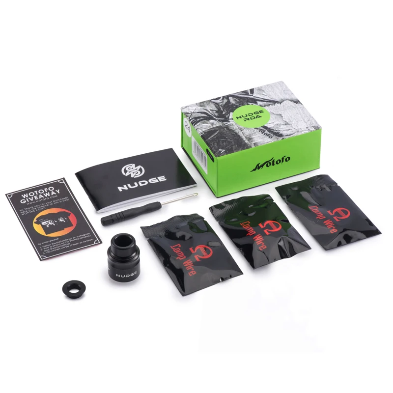 100% оригинал бак WOTOFO с RDA 24 мм электронная сигарета пересобираемый распылитель 510