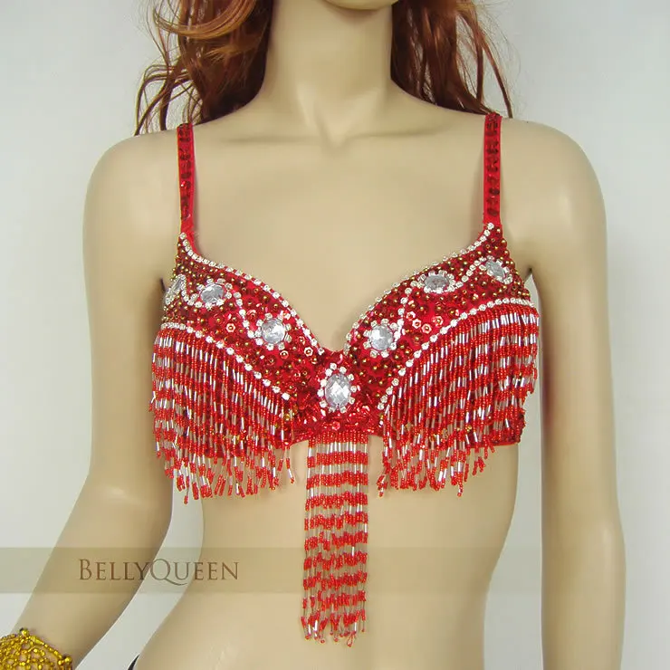 Блестящий стеклянный бюстгальтер для танца живота|costume japanese|brabra belt |