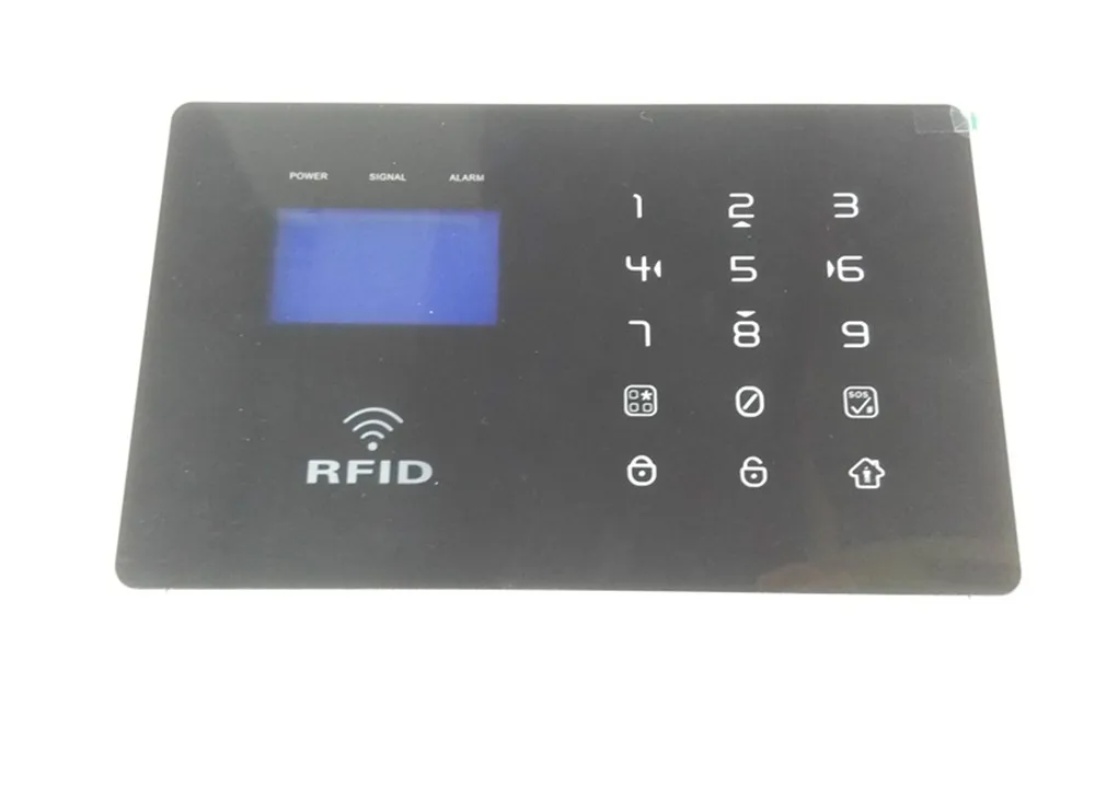 GSM сигнализация с rfid картой и сенсорной клавиатурой|system alarm|system alarm gsmsystem |