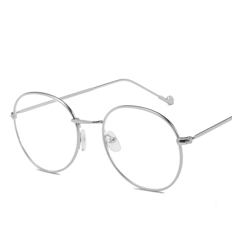 Очки в классической круглой оправе для мужчин и женщин брендовые дизайнерские