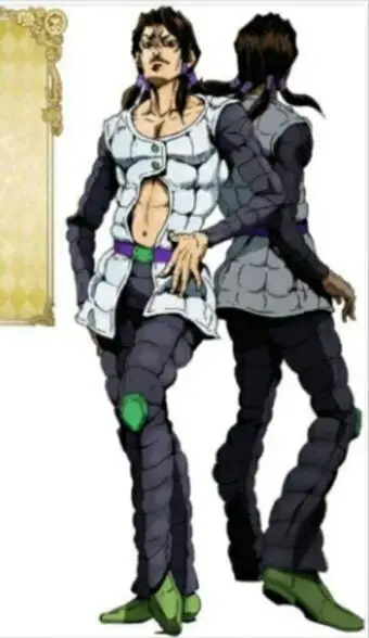 Аниме JoJo невероятное приключение Illuso Косплэй костюм Индивидуальный заказ
