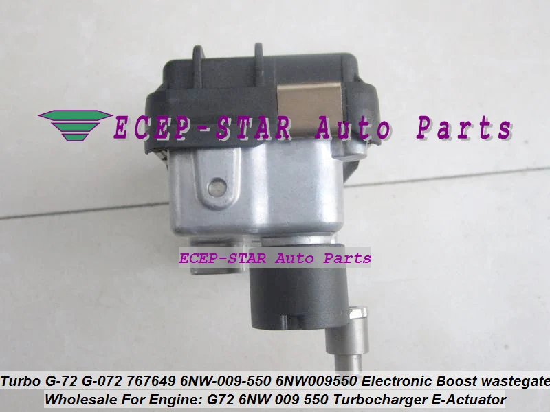 Турбо электронный привод Электрический BOOST G 72 072 G72 G072 767649 6NW009550 сточные ворота для