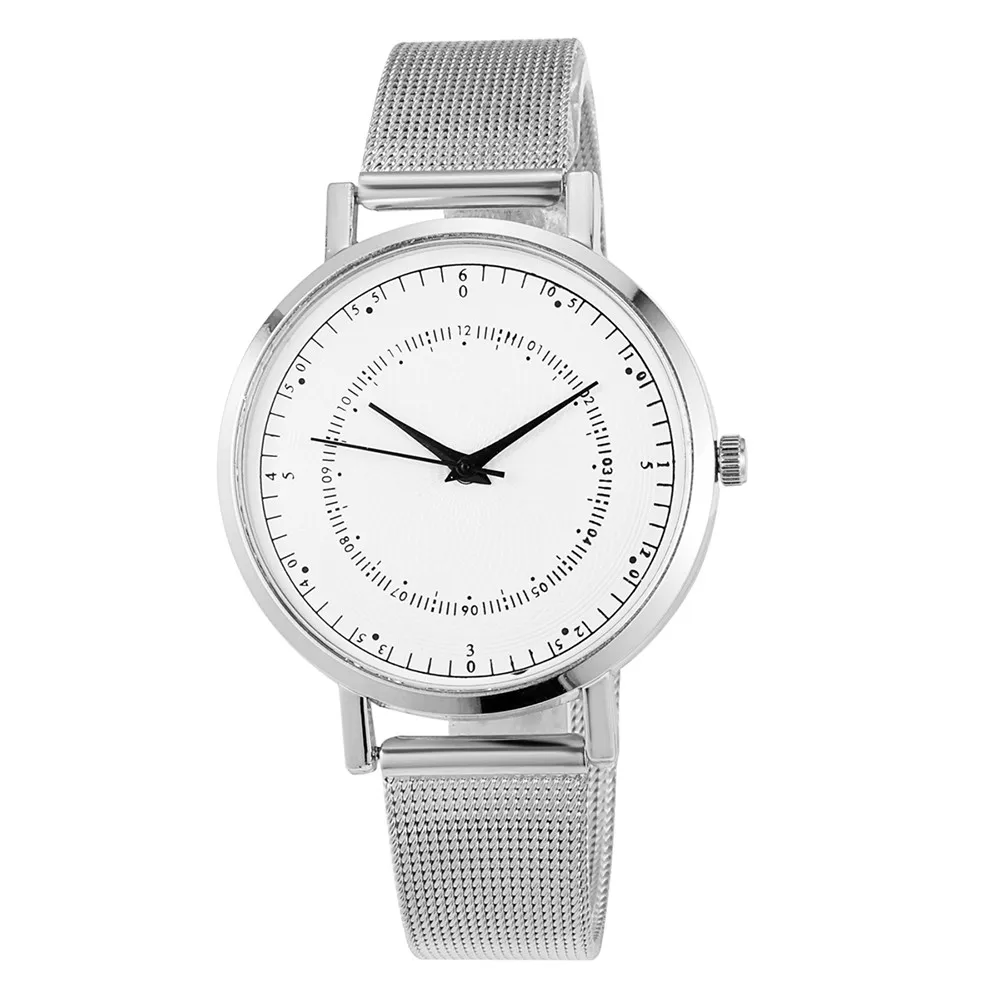 Кварцевые часы женские высококачественные водонепроницаемые с синим